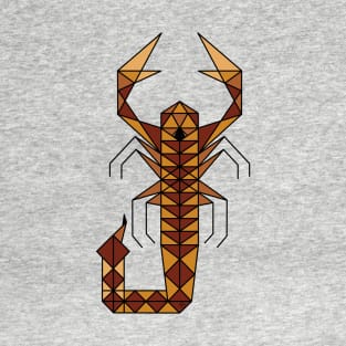 Scorpion - Geometric Abstract T-Shirt